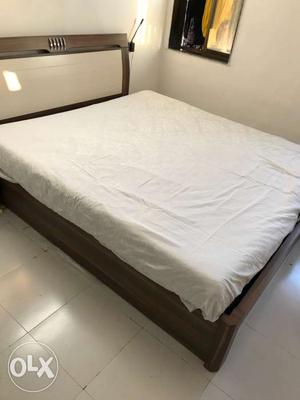 Soft double bed mattress in super fine condition