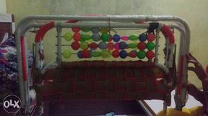 White Steel Framed Bouncer