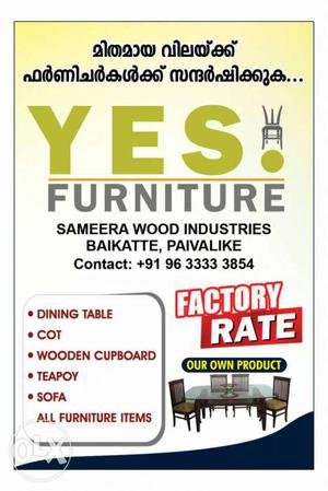 Yes Furniture Ads