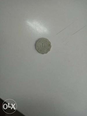 10 paise old coin,anyone interested,can call me..