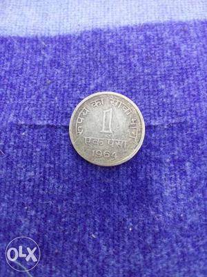 1paise old indian coin