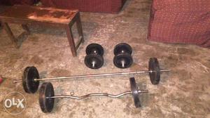 30 Kg Weight with Dumbells and Rod