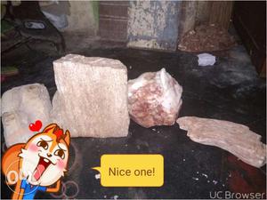 Aquarium decorative stones