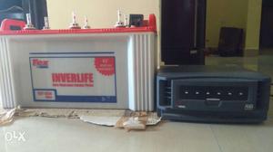 Battery and inverter with more than 35 months of warranty.