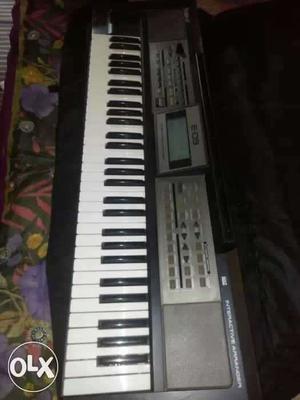 Black And Gray EOS Electronic Keyboard