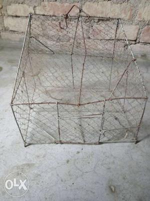 Brown Wire Cage