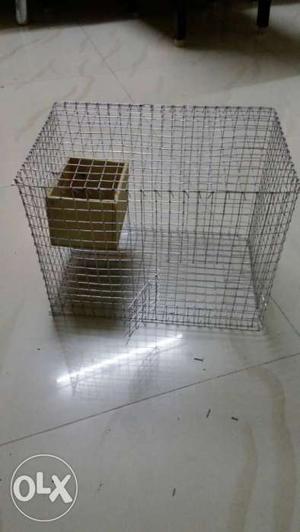 Cage with breading box for single pair..limited
