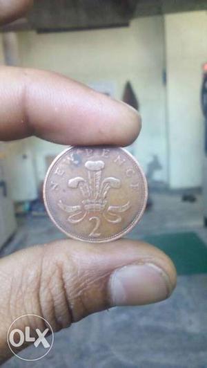  Elizabeth 2 old copper coin
