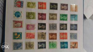 Foreign stamps with book, all good in condition
