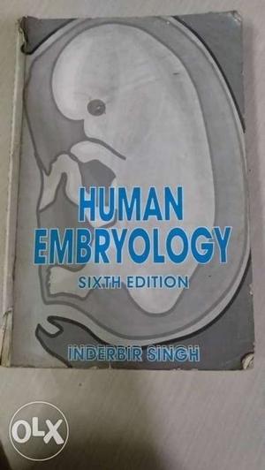 Human embryo by inderbir Singh sixth edition