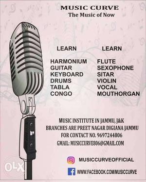 Learn Music From Musiccurve