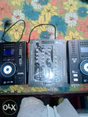 My two dj nx audio 330u concoles & one nx audio