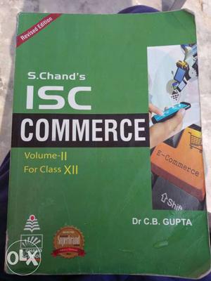 S. Chand's ISC Commerce Volume 2 Book