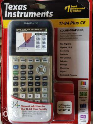 TI-84 Plus CE Color Graphing Calculator