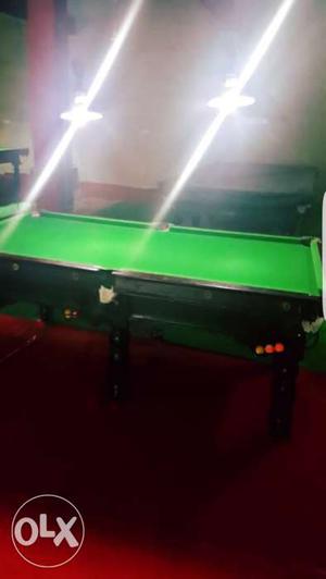 Urgent i want sell my 2 snooker table, 1pool