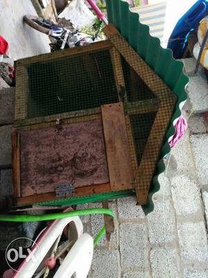 Wood cage sale