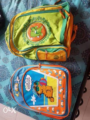 2 school bags in good condition