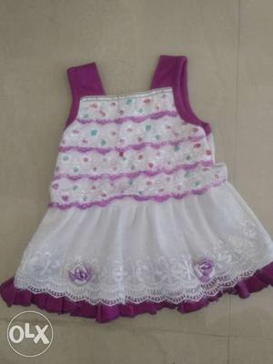 3 months old baby girl dress nice condition