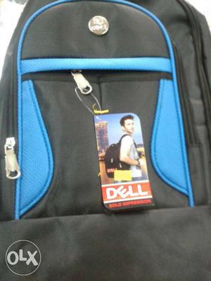 Black Ad Blue Dell Backpack