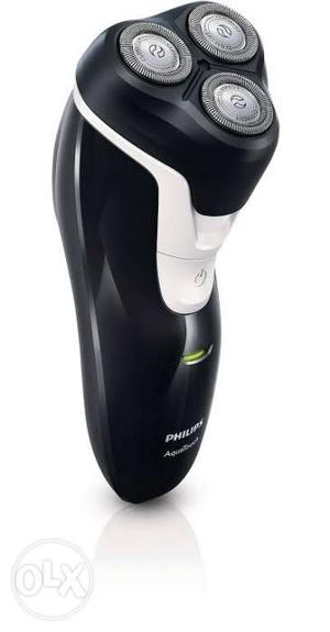 Black And White Philips Rotary Shaver