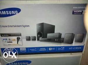 Black Samsung Home Theater System Box