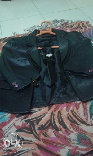 Black blazer with tie very nice condition