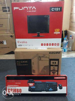 Dc/1 gb ram/160 gb hdd/15.1" led/ kb n mouse complete system