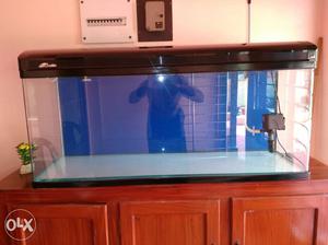 Good condition fish aquarium with 4feet length,