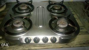 Its a 3 years old (4 burners gas stove) in a very