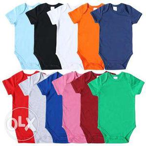 Rompers Size: 3 months to 18 months Price: