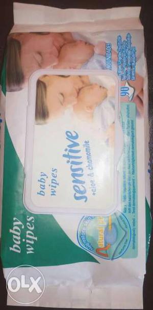 Sensitive baby wipes, new packet, 1 pcs