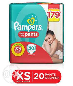 Size XS Pampers Baby Dry Pants Disposable Diaper Pack