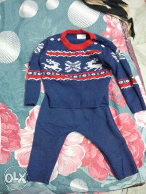Sweater and pant for 6-12 months old baby