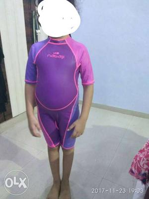 Swimming suit for 5-6 age group never used but