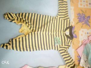 Toffee house new born romper scarcely used