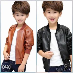 Very beautiful leather jackets of KIDS