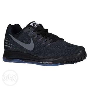 Black And Gray Nike Air Zoom