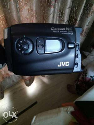 Black JVC Video Camcorder