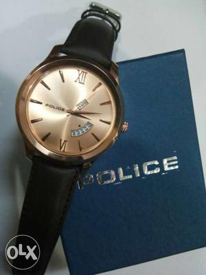 Brand new police branded watch with box price