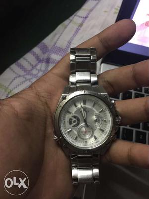 Casio edifice, Bought for rs , nice watch