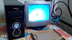 Duil core, 1tB hdd, lg crt monitor, good condition ram 2gb