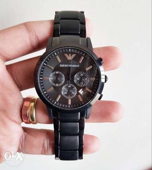 Emporio Armani Watch All Black Edition