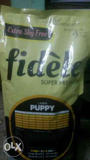 Fidele Super Premium Puppy Food Pack