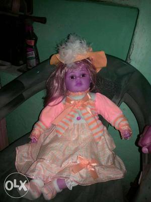 Girl In Pink Dress Doll