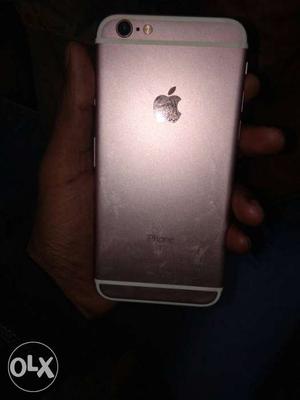 I phone 6s rose gold colour 64gb internal