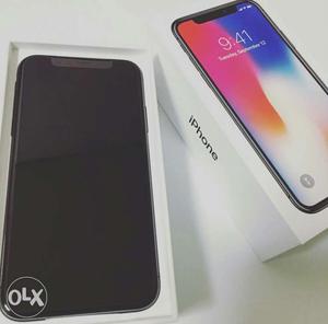 Iphone x 1 day old 64 gb with bill of jodhpur only