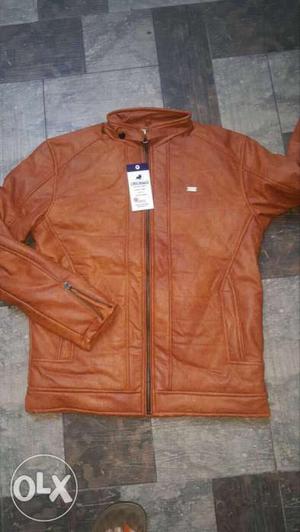 Orignal leather jacket fixed price deliver at you