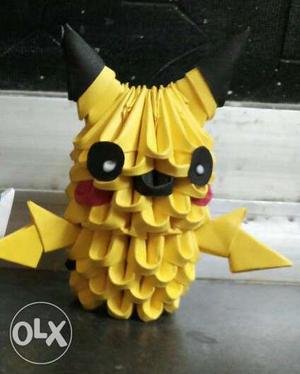 Pikachu Pokemon Origami
