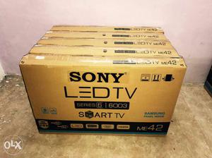 Sony 42-inch smart LED TV Boxes