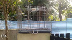Stainless steel CAGE FOR pets 4/3 feet.3 feet.only 4 days